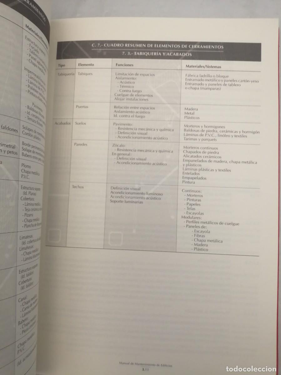 Libros de segunda mano: Manual de mantenimiento de edificios: El libro del t&eacute;cnico mantenedor - Foto 5