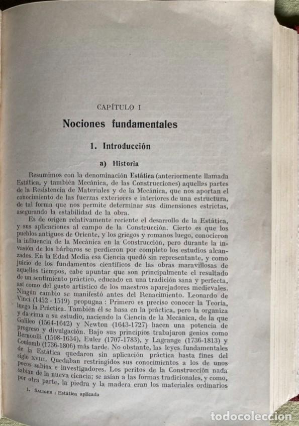 Libros de segunda mano: Est&aacute;tica aplicada - Foto 6