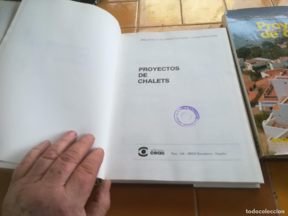 Libros de segunda mano: PROYECTOS DE CHALETS 1 y 2 / / EVA 142 / CEAC - Foto 18