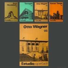 Libros de segunda mano: OTTO WAGNER (GIANCARLO BERNABEI) GUSTAVO GILI. ESTUDIO PAPERBACK. ARQUITECTURA. 1ª ED