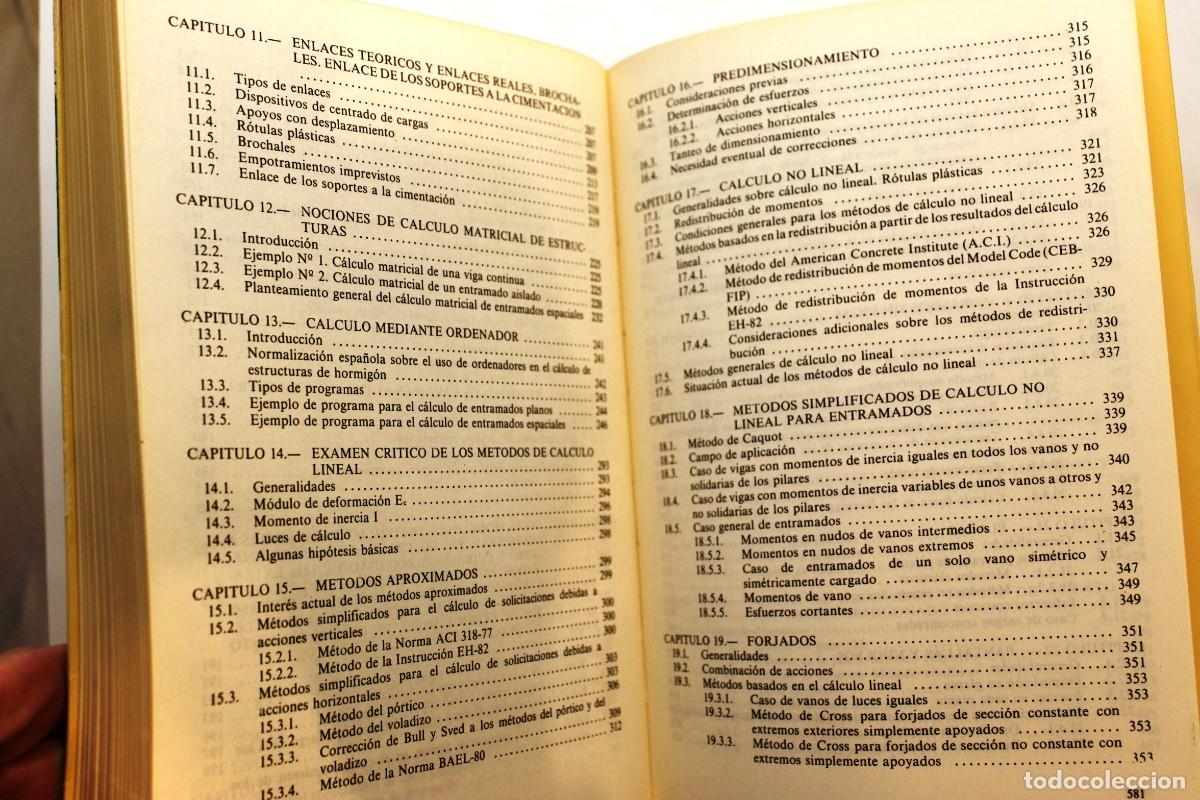 Libros de segunda mano: PROYECTO Y CALCULO DE ESTRUCTURAS DE HORMIG&Oacute;N ARMADO PARA EDIFICIOS. Calavera Ruiz, Jos&eacute; - Foto 5