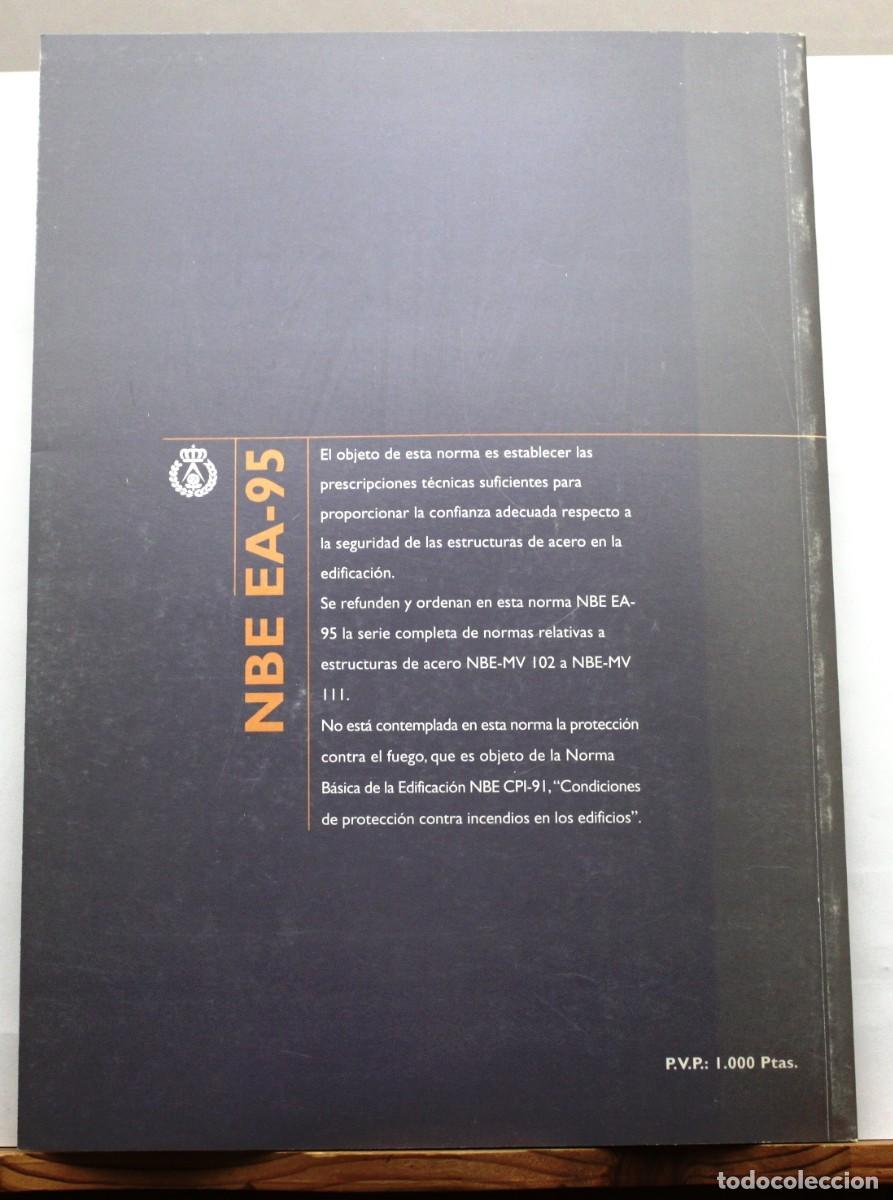 Libros de segunda mano: ESTRUCTURAS DE ACERO EN EDIFICACI&Oacute;N. NBE EA-95. Arquitectura. Construcci&oacute;n. - Foto 8