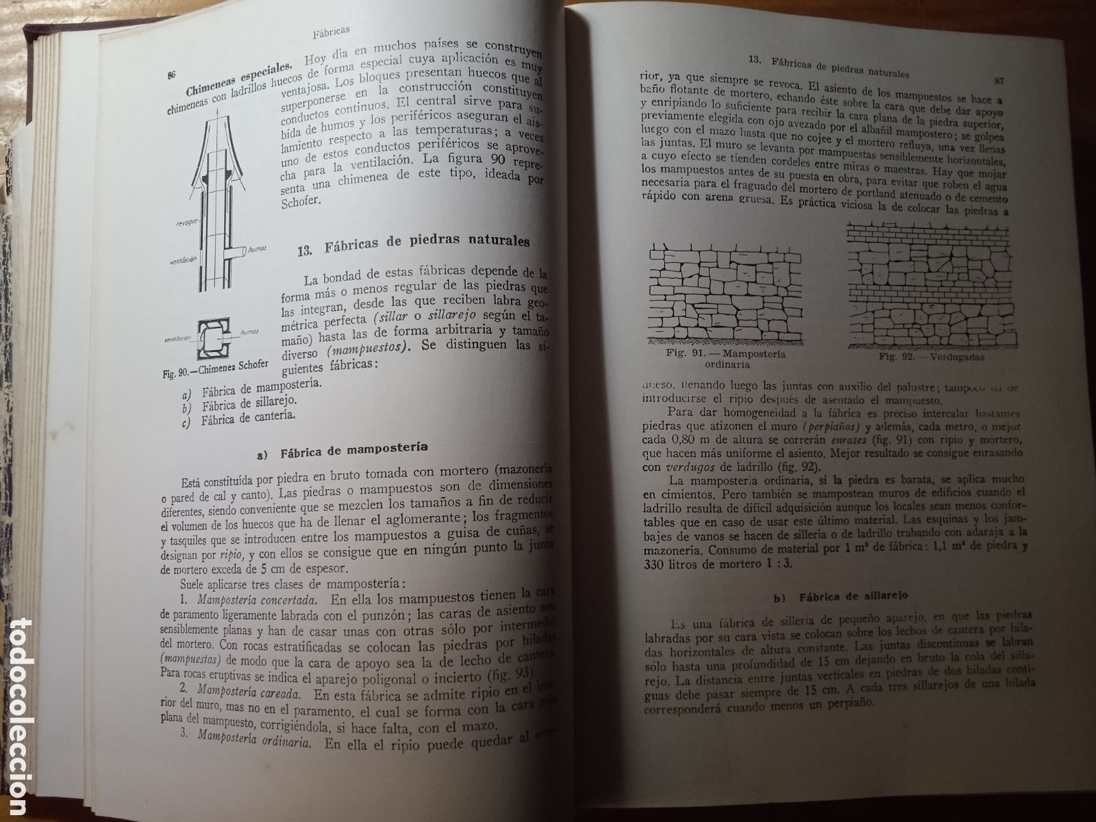 Libros de segunda mano: Tratado Moderno de Construcci&oacute;n de Edificios. Schindler-Bassegoda - Foto 9