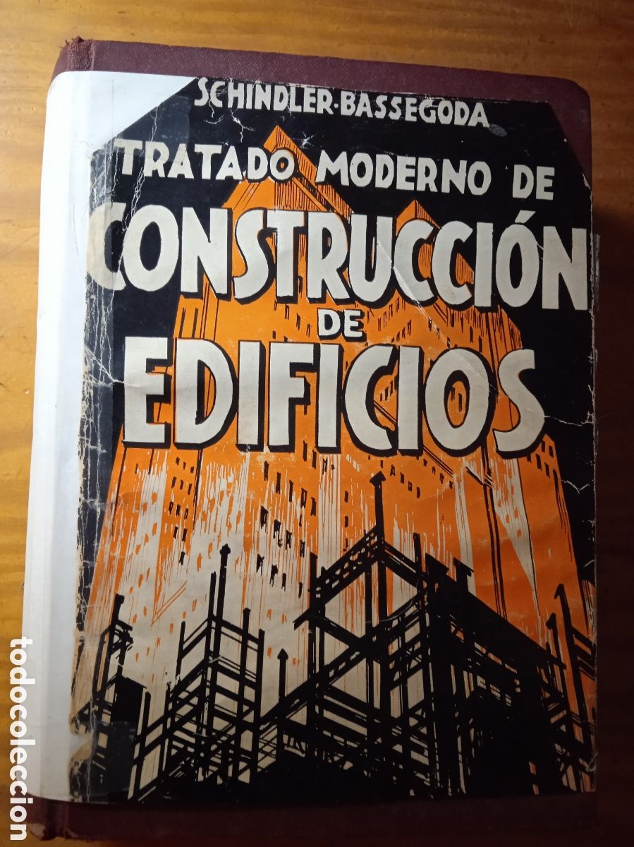 Libros de segunda mano: Tratado Moderno de Construcci&oacute;n de Edificios. Schindler-Bassegoda - Foto 1