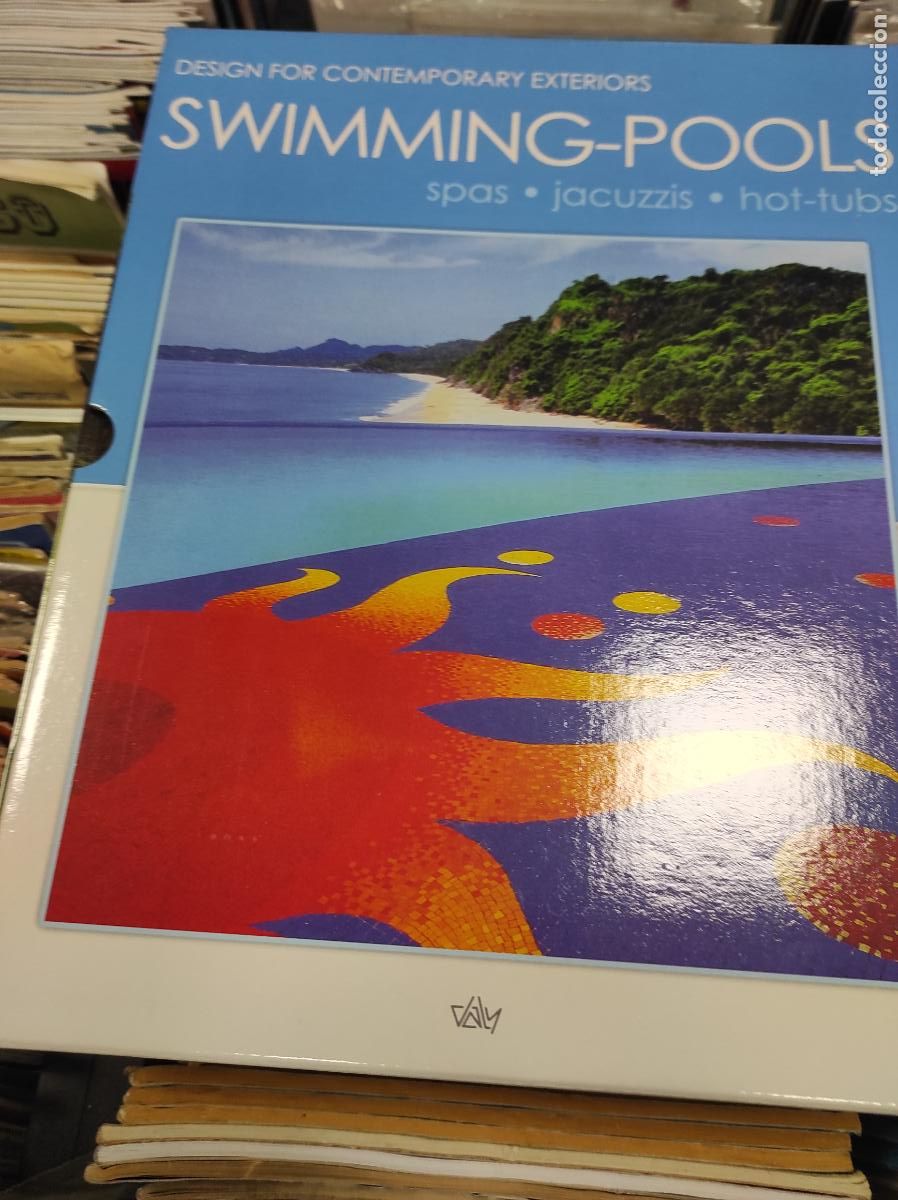 Libros de segunda mano: Dise&ntilde;os de espacios exteriores, Piscinas - Foto 1