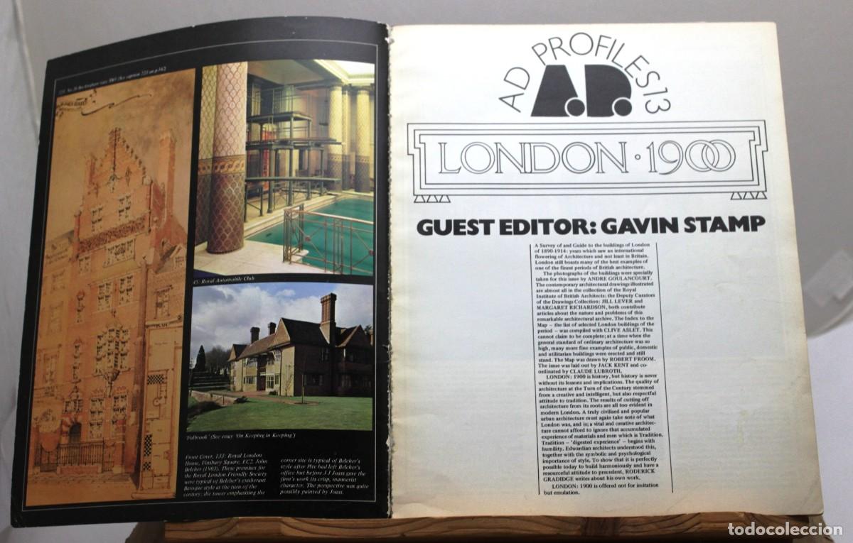Libros de segunda mano: ARCHITECTURAL DESIGN. PROFILES. N&ordm; 12 y 13. - Foto 5