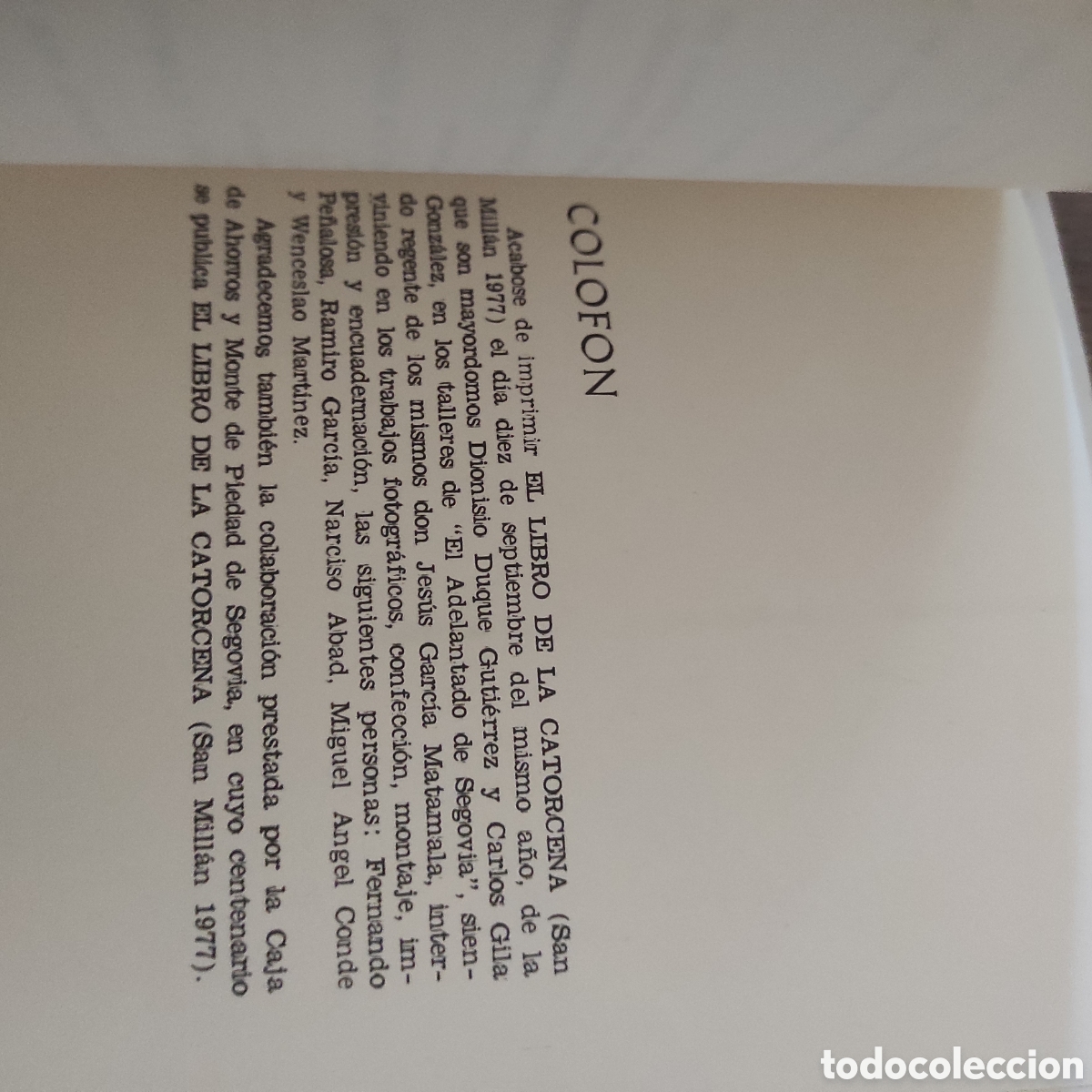 Libros de segunda mano: El libro de la Catorcena y aut&oacute;grafo del autor - Foto 3