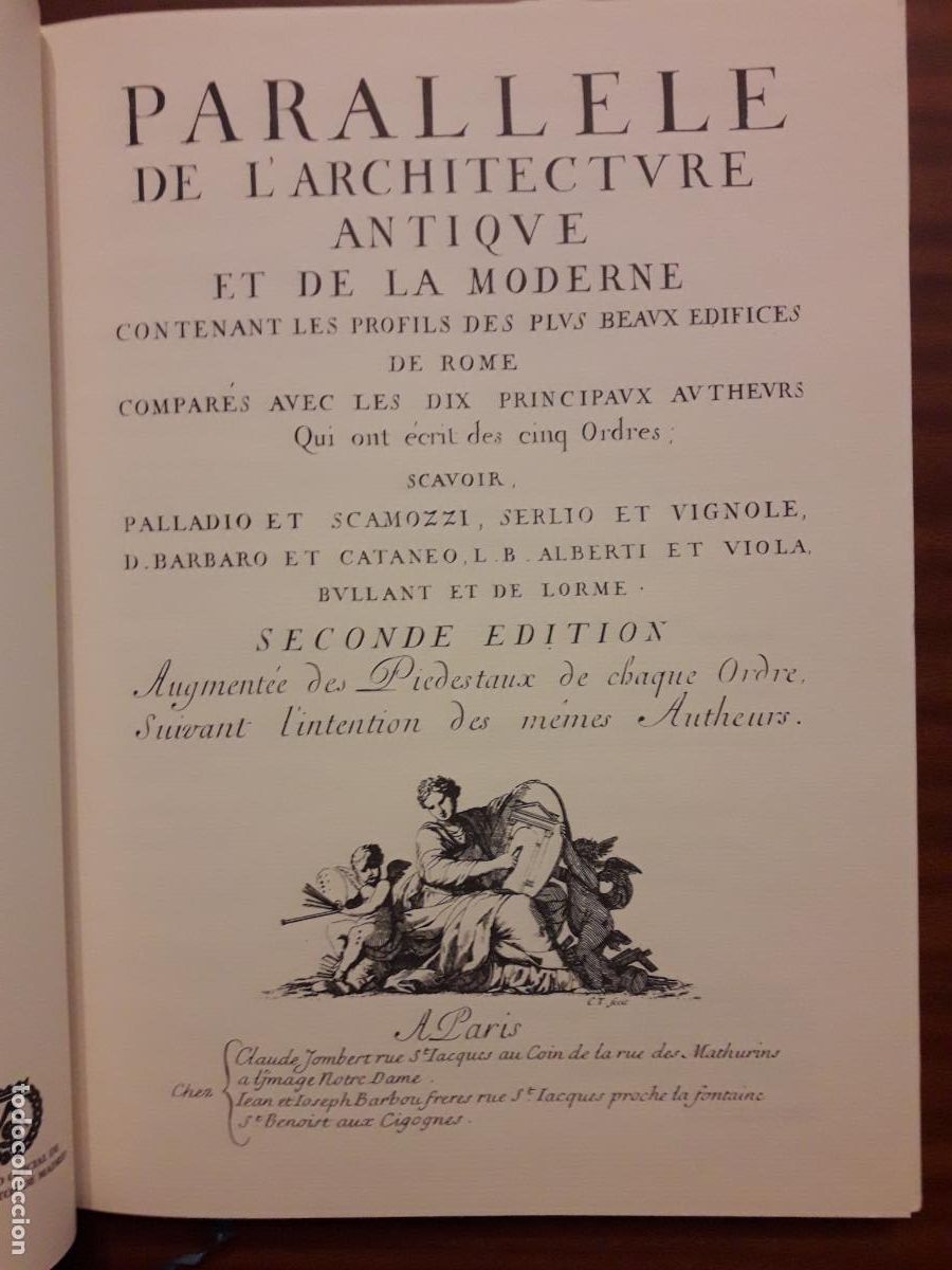 Libros de segunda mano: PARALLELE DE L`ARCHITECTURE ANTIQUE ET DE LA MODERNE - Foto 2