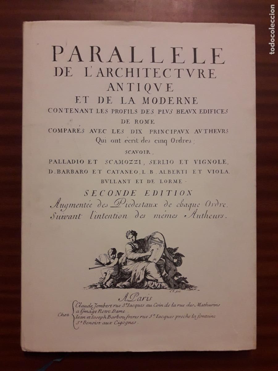 Libros de segunda mano: PARALLELE DE L`ARCHITECTURE ANTIQUE ET DE LA MODERNE - Foto 1