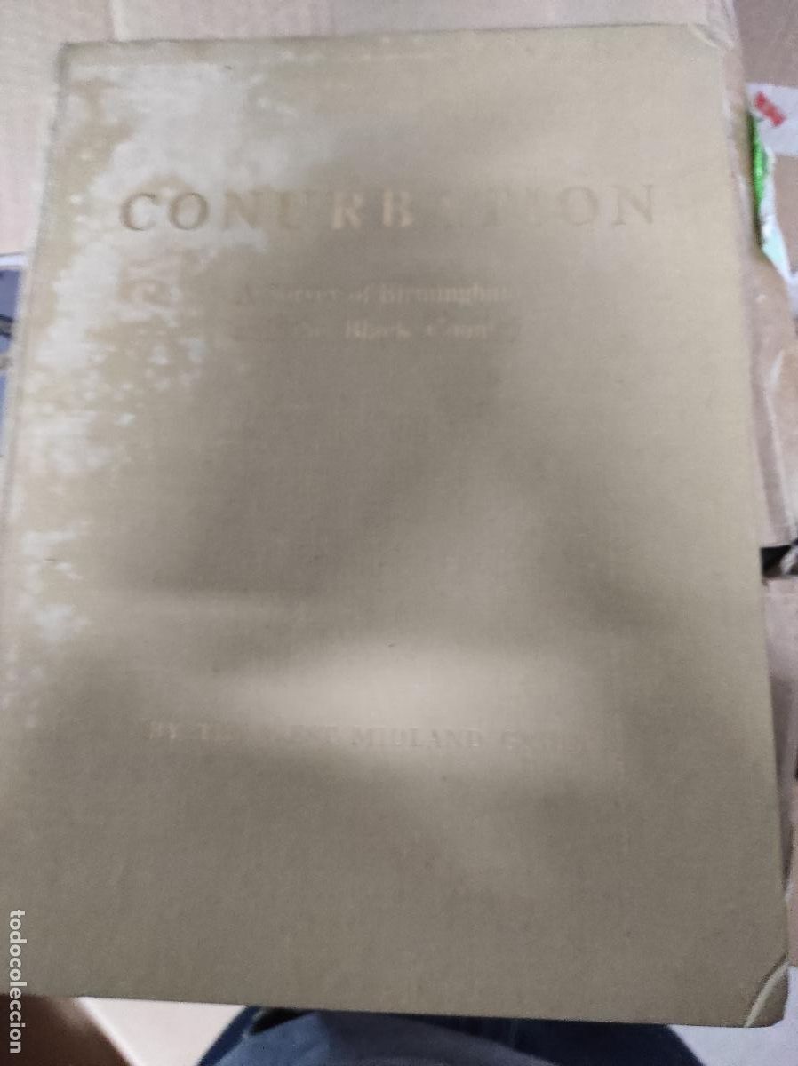 Libros de segunda mano: Conurbation, A Planning Survey of Birmingham and the Black Country Ohne Angabe Publicado por The Ar