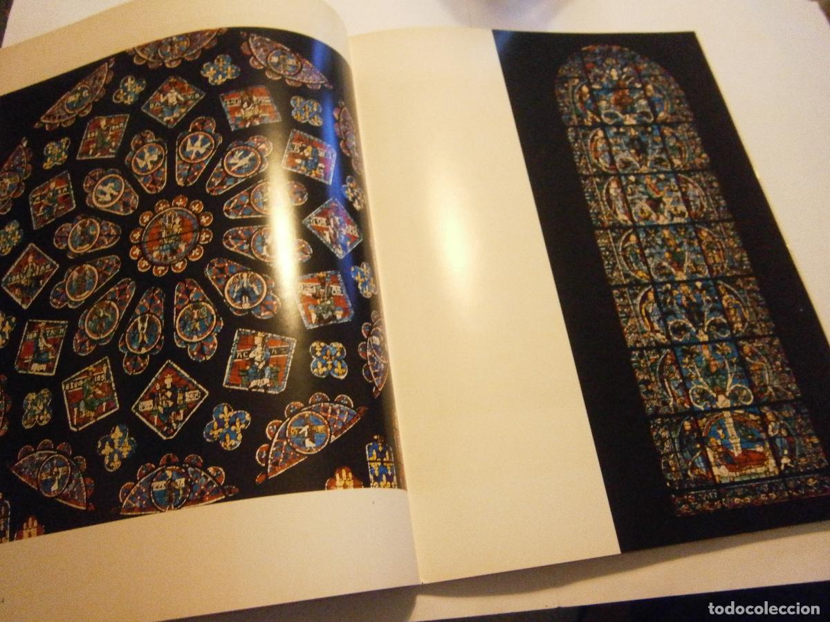 Libros de segunda mano: ESPECTACULAR Y ANTIGUO LIBRO - VIDRIERAS DE CATEDRALES - Foto 2