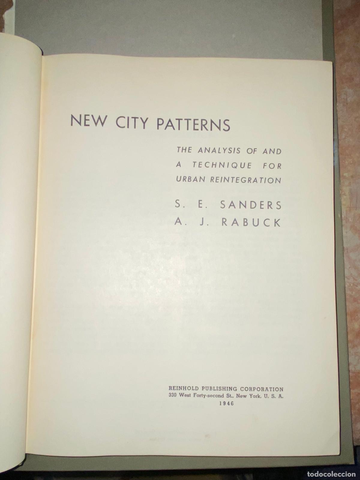 Second hand books: New city patterns. The analysis of and a technique for urban reintegration. SANDERS, S. E.; RABUCK,