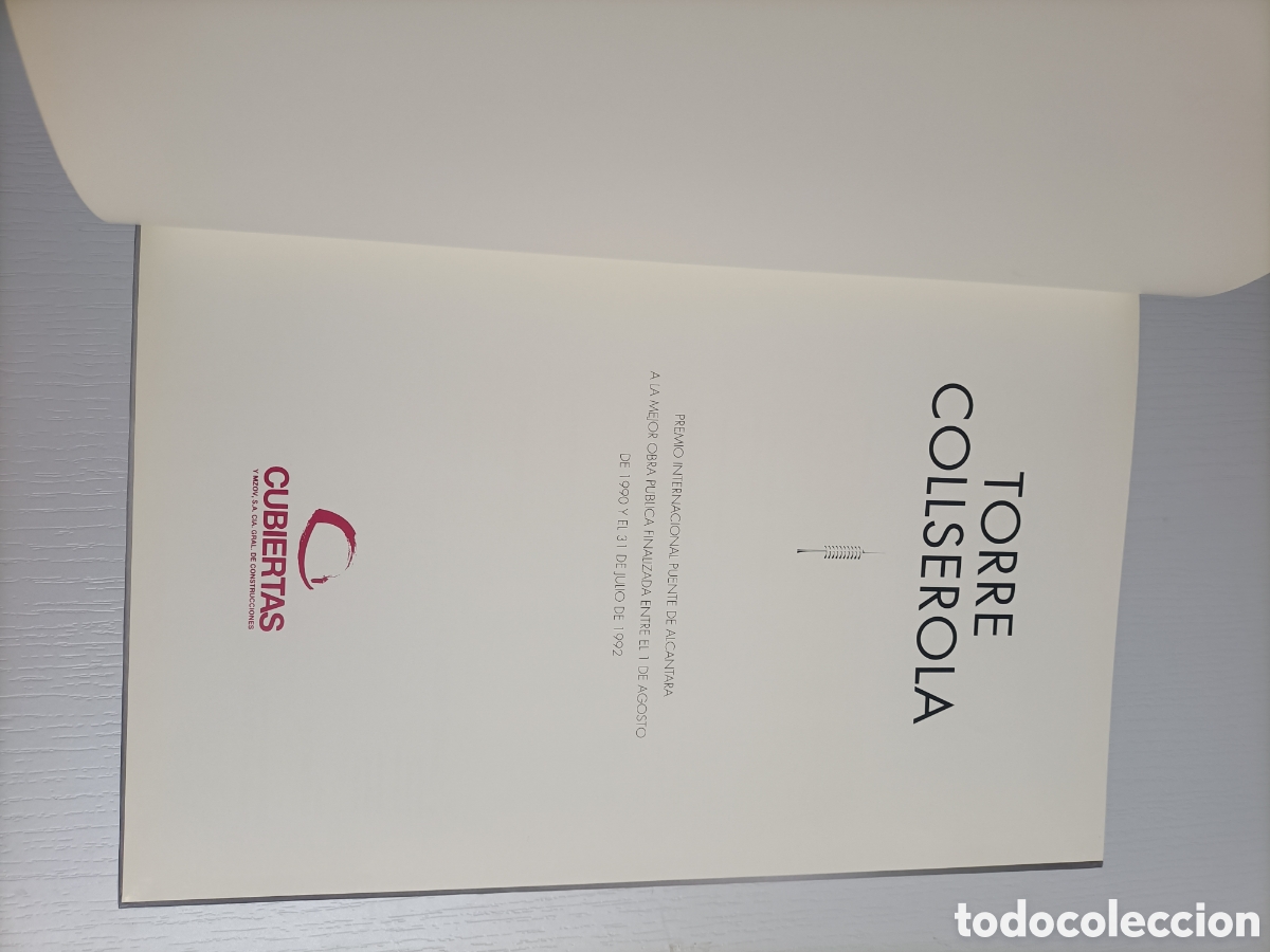 Libros de segunda mano: Torre Collserola . Cubiertas y Mzov - Foto 6