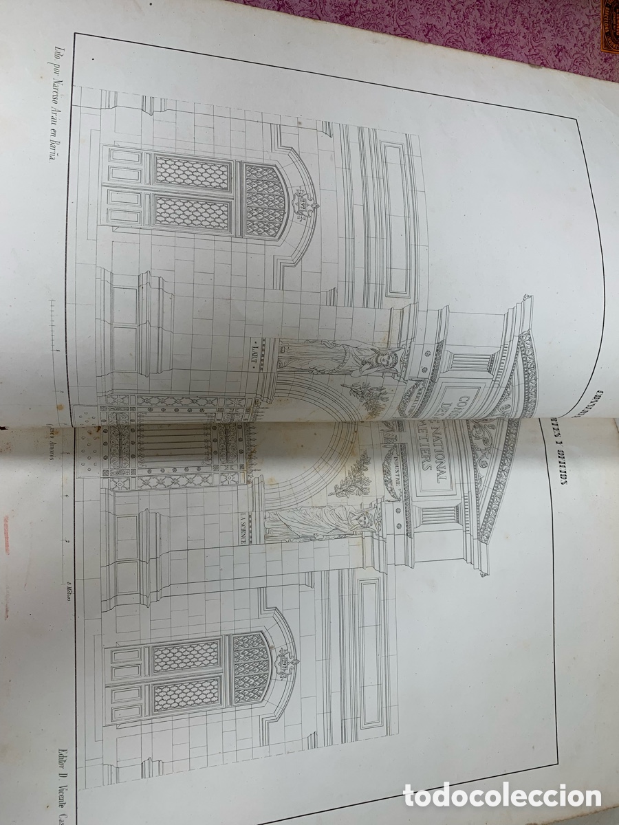 Libros de segunda mano: 01_Antiguo libro de Arquitectura - Foto 2