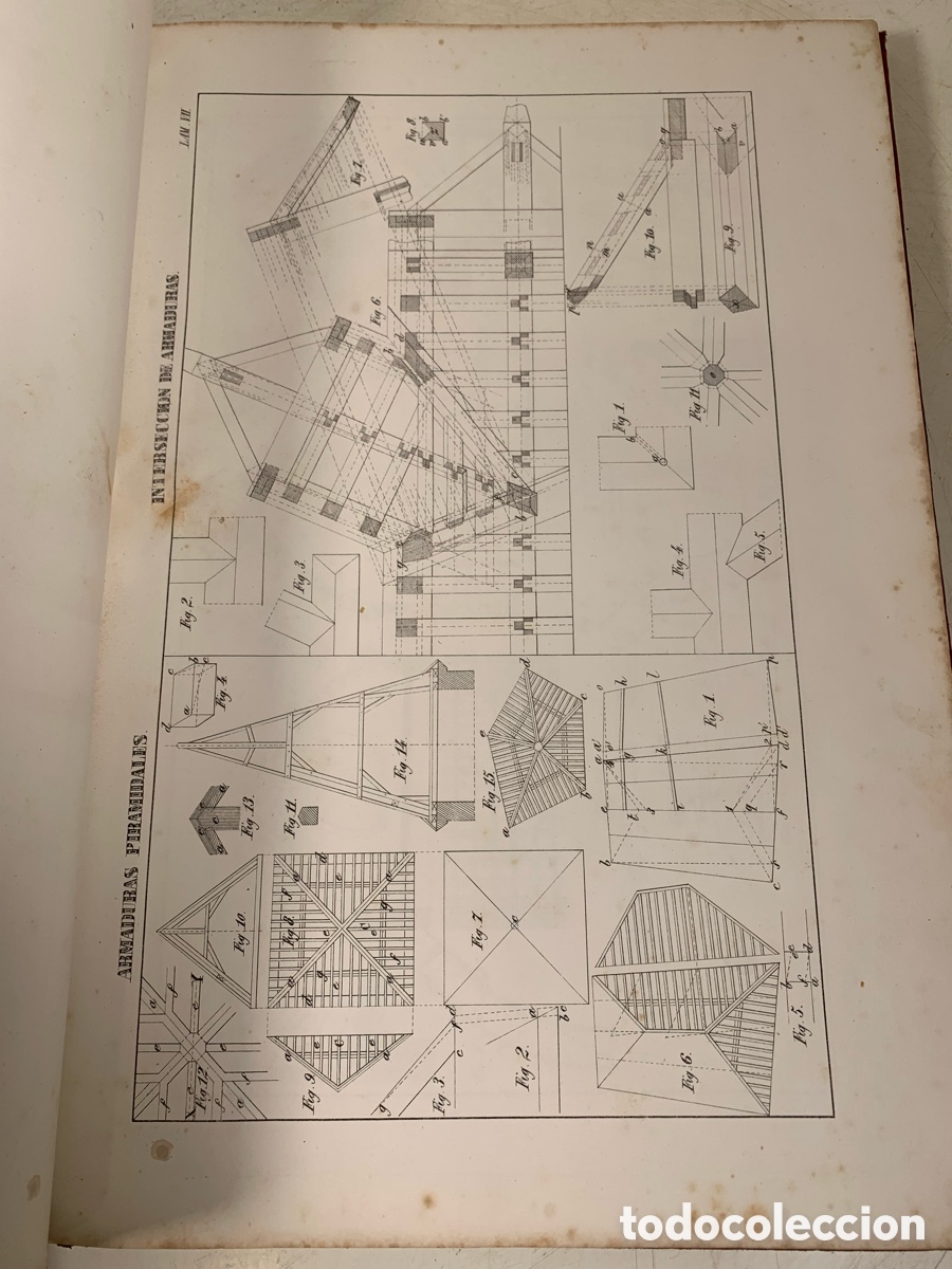Libros de segunda mano: 01_Antiguo libro de Arquitectura - Foto 7