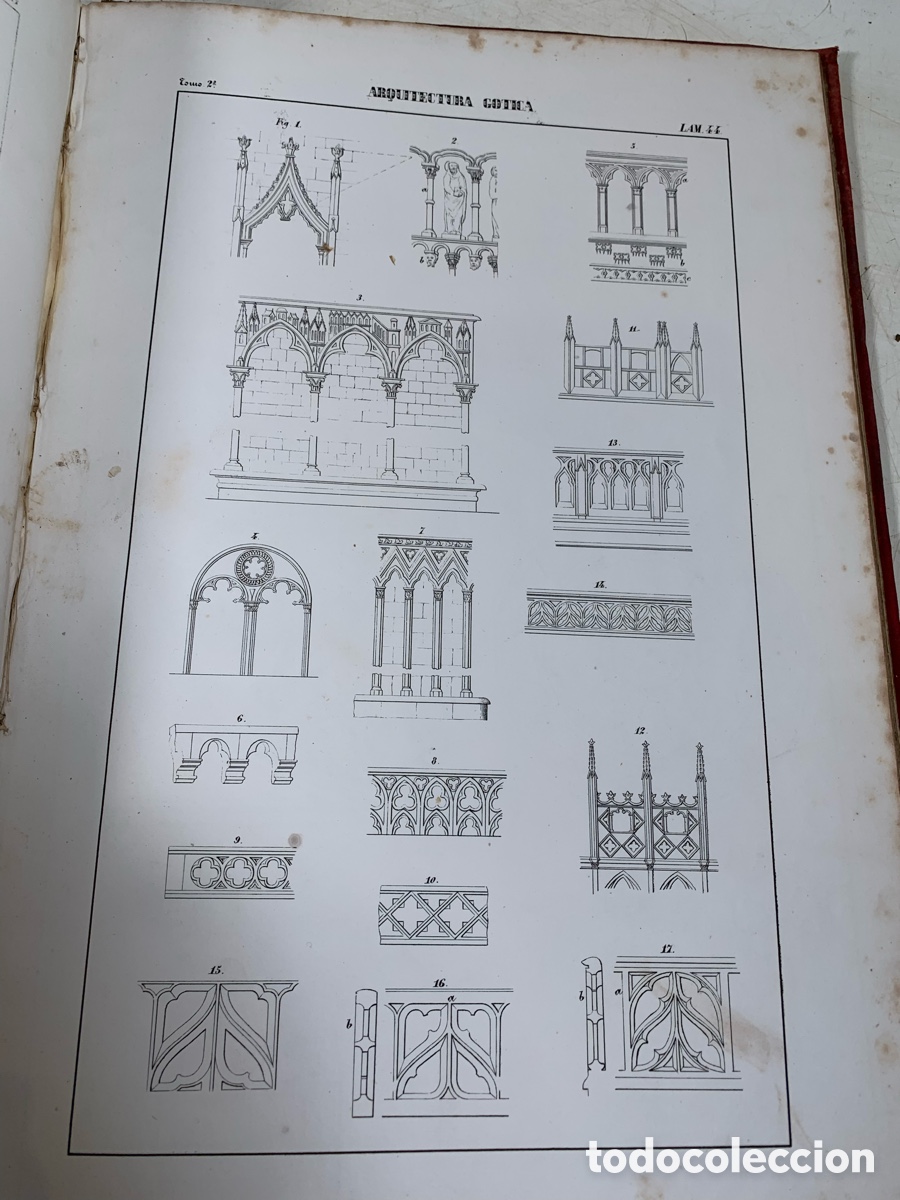 Libros de segunda mano: 01_Antiguo libro de Arquitectura - Foto 16