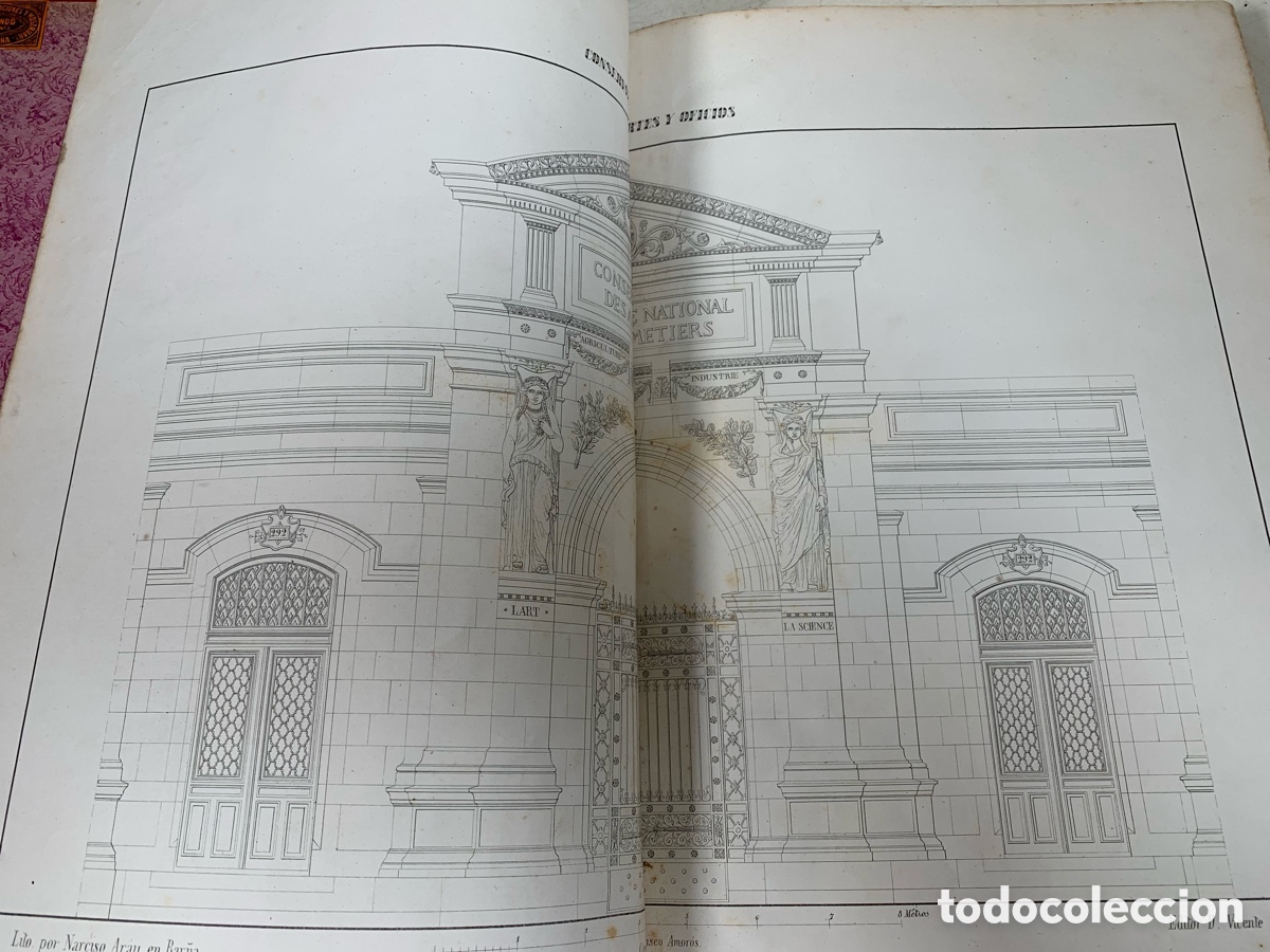 Libros de segunda mano: 01_Antiguo libro de Arquitectura - Foto 1