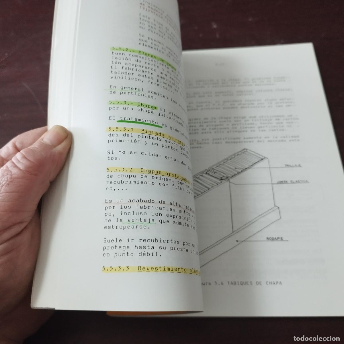 Libros de segunda mano: TABIQUES Y FALSOS TECHOS / MATEO JIMENEZ, SERRANO SERRANO / PU-GUI-4 - Foto 7