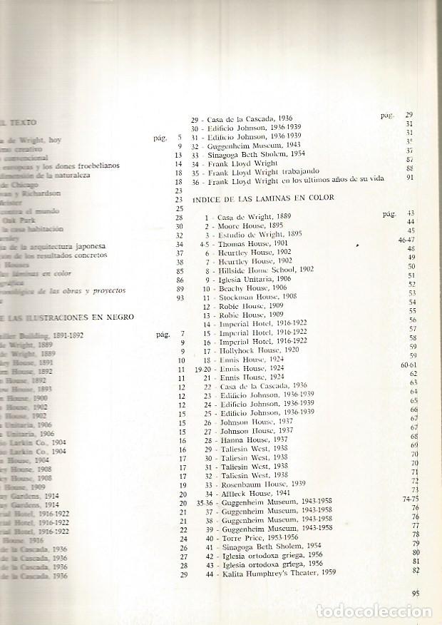 Libros de segunda mano: MARCO DEZZI BARDESCHI. LLOYD WRIGHT. NAUTA - Foto 2