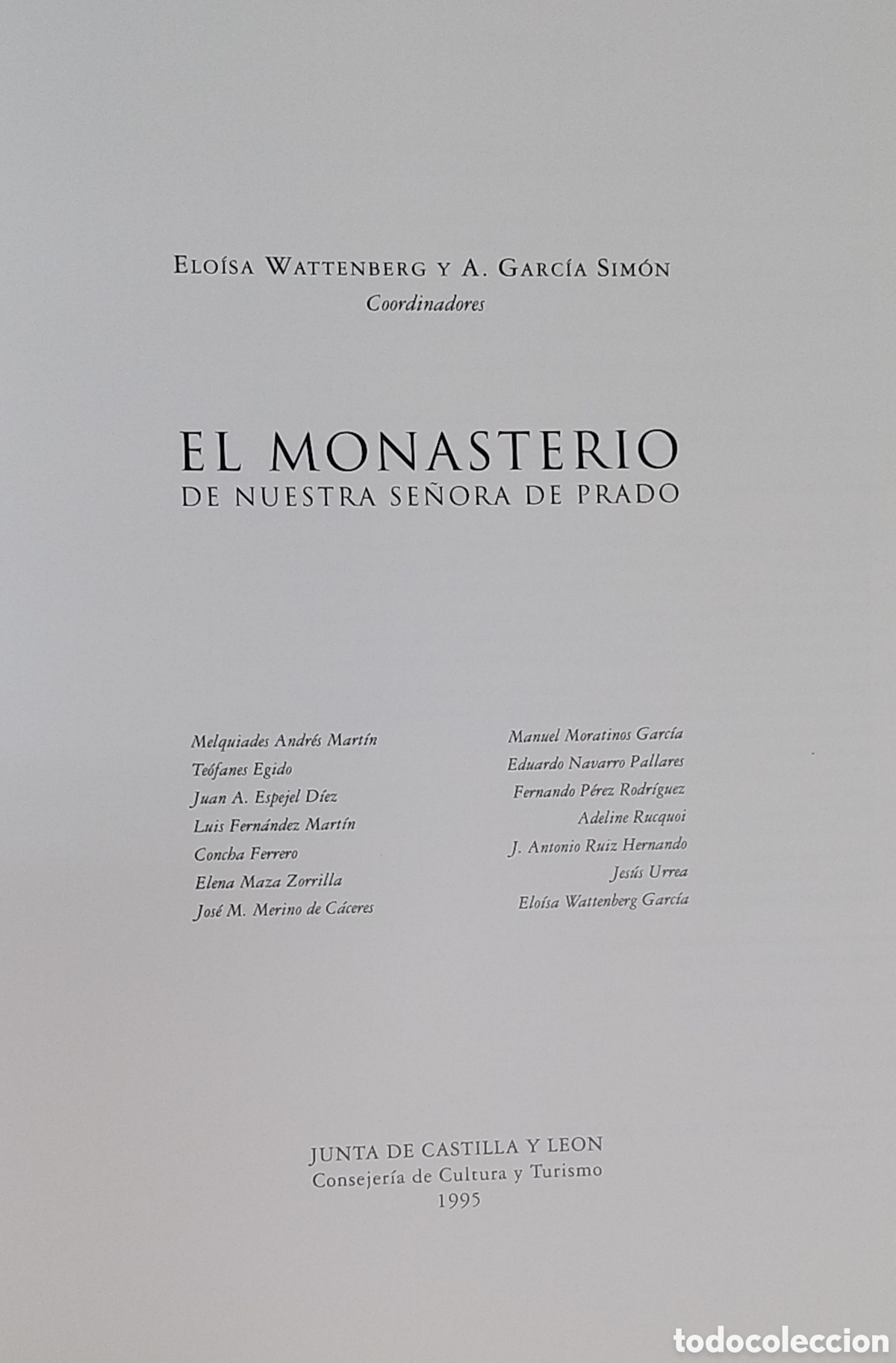 Libros de segunda mano: El monasterio de nuestra se&ntilde;ora del prado. 1995. - Foto 4