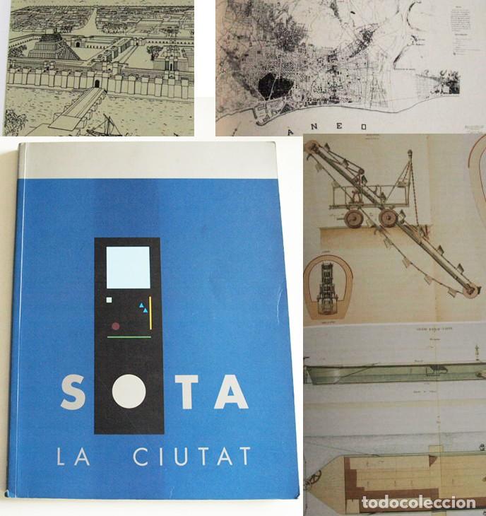 Second hand books: SOTA LA CIUTAT BAJO CIUDAD LIBRO DE BARCELONA URBANISMO ARQUITECTURA HISTORIA CLOACAS MAPAS PLANOS