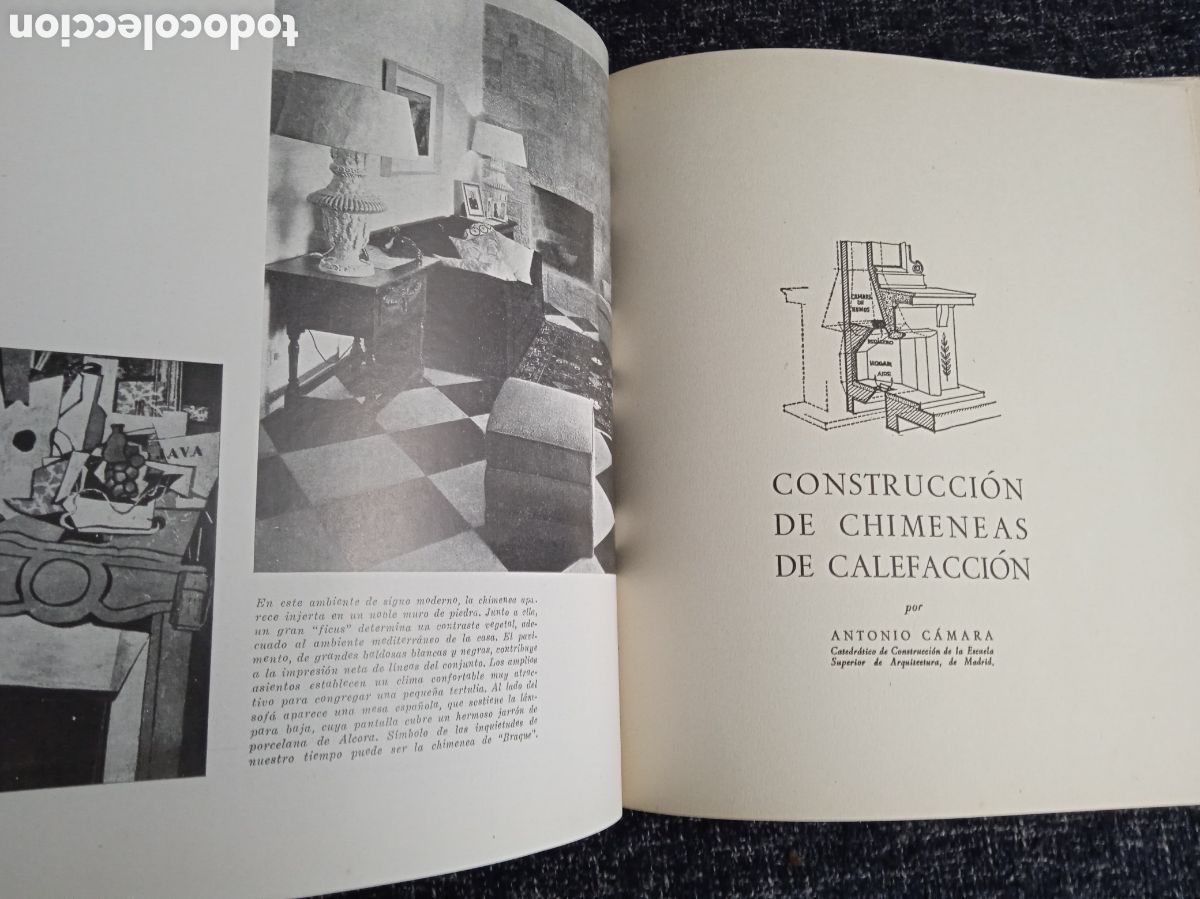 Libros de segunda mano: CHIMENEAS. -ED. EDITORIAL CIG&Uuml;E&Ntilde;A. - Foto 3