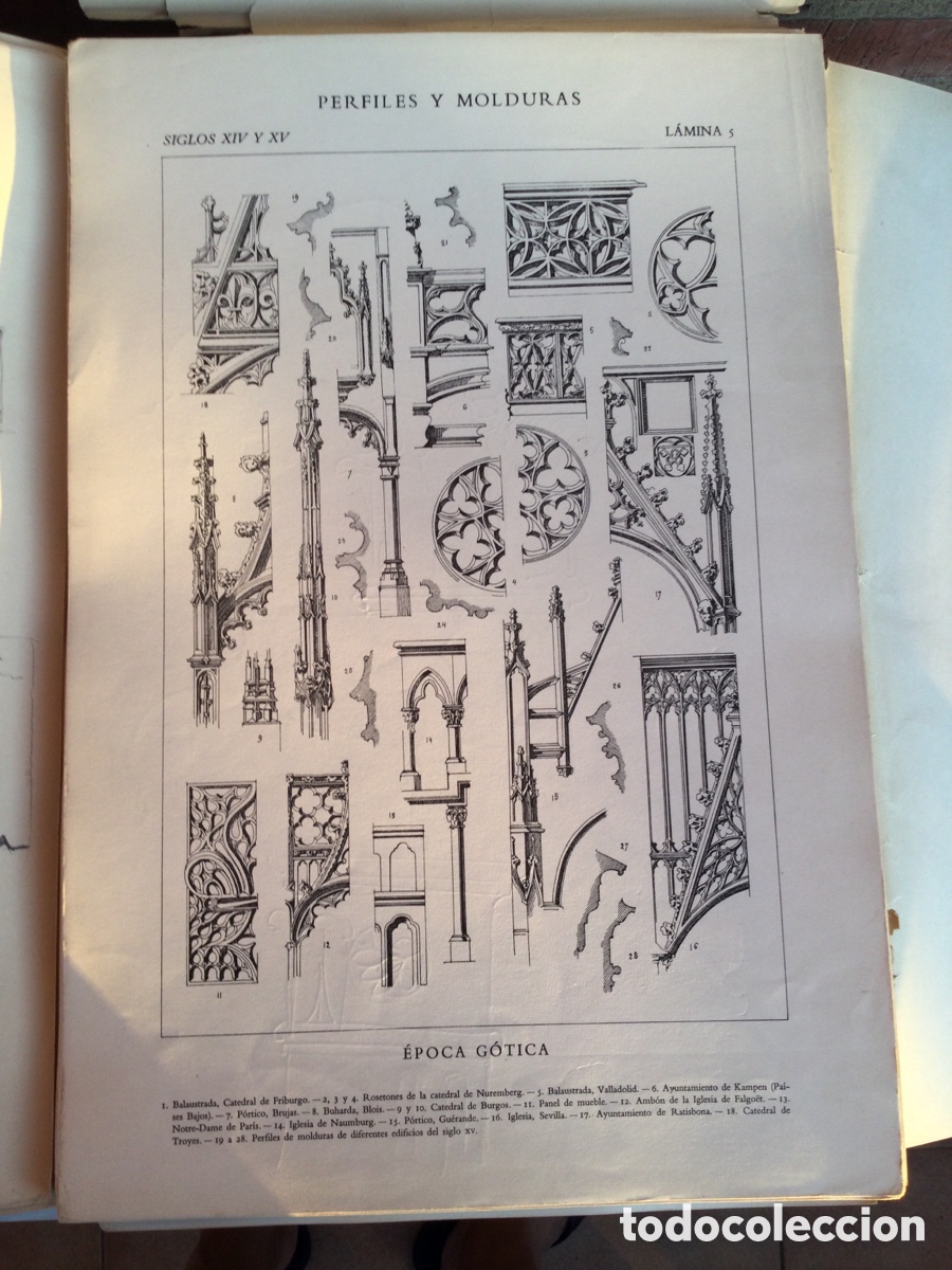 Libros de segunda mano: Perfiles y molduras 1954 - Foto 11
