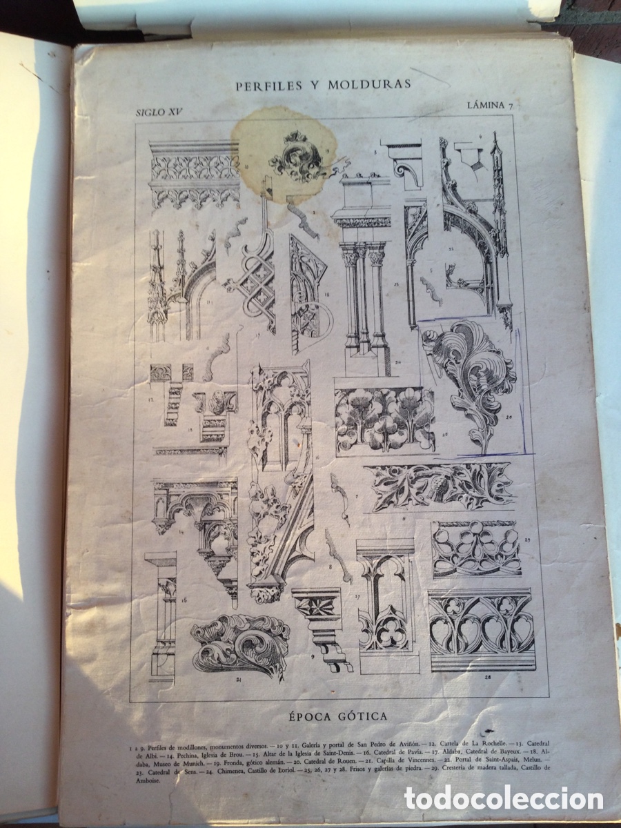 Libros de segunda mano: Perfiles y molduras 1954 - Foto 13