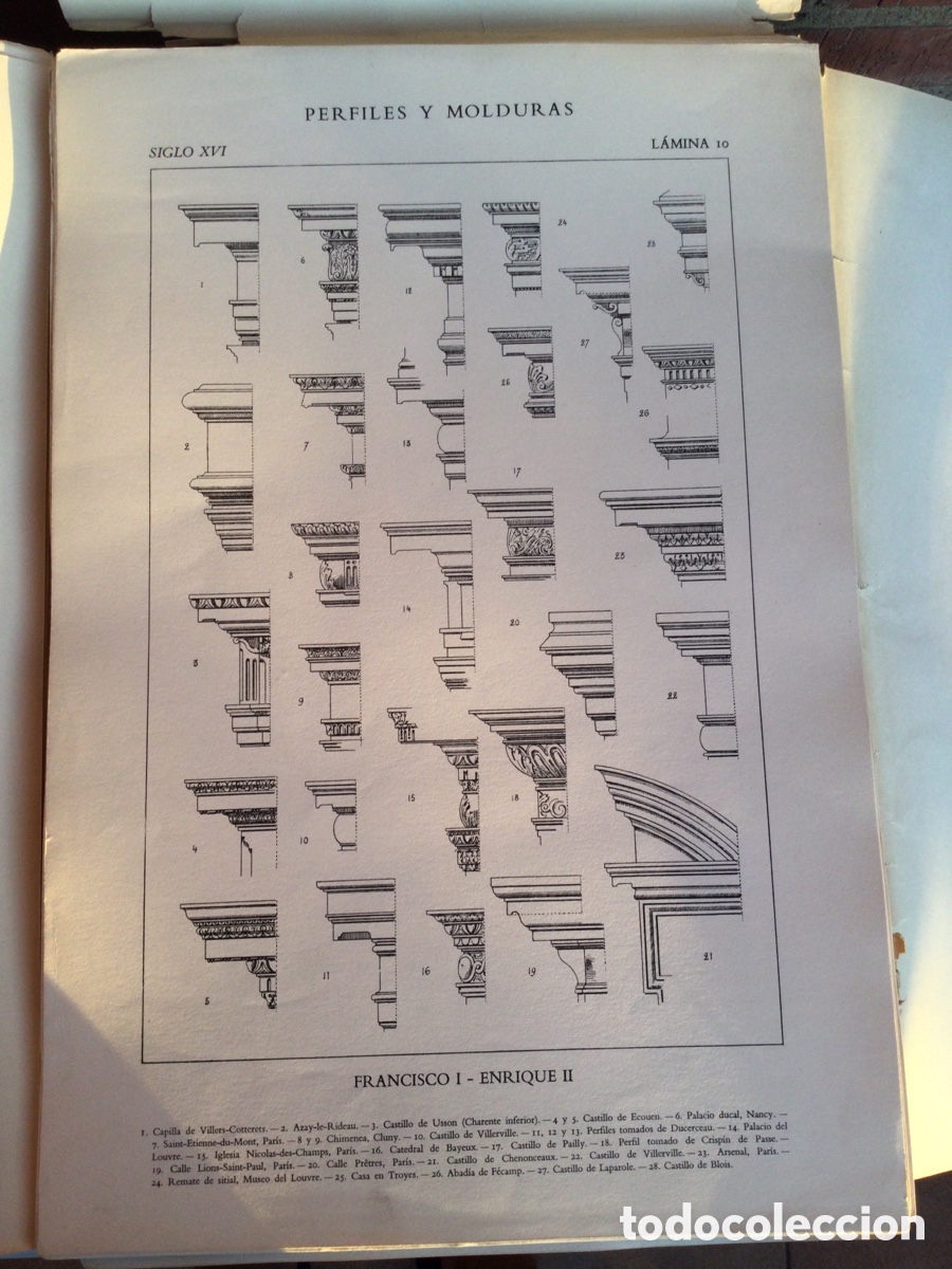 Libros de segunda mano: Perfiles y molduras 1954 - Foto 16
