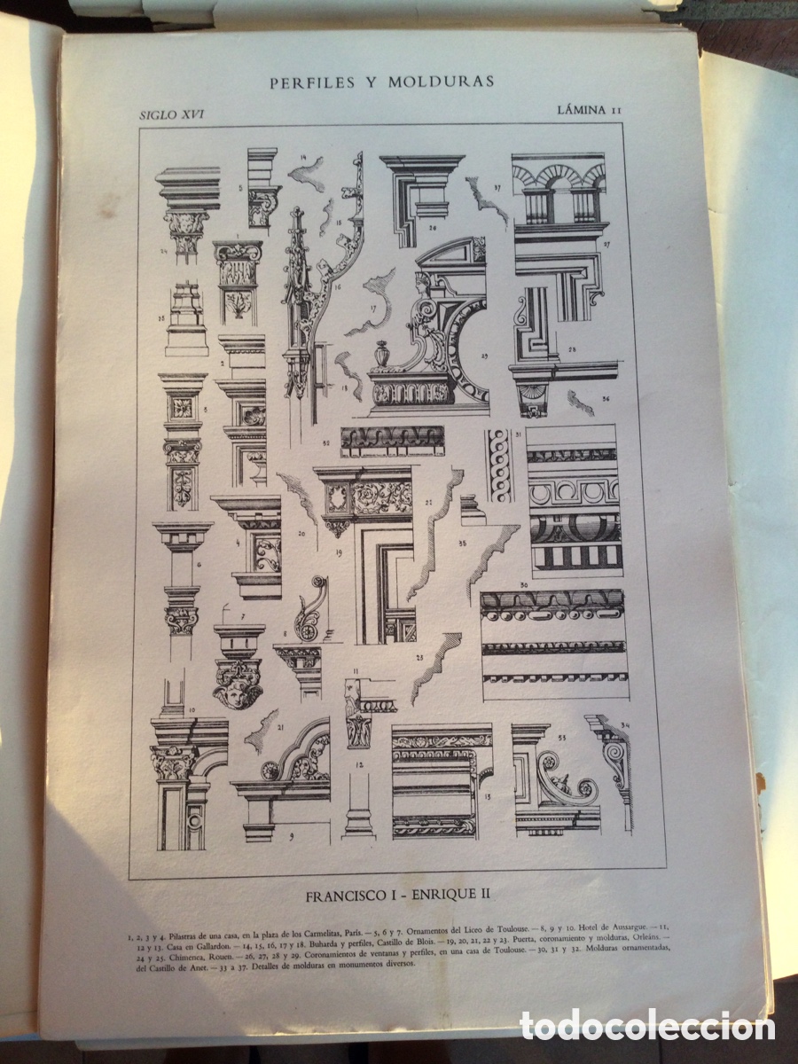 Libros de segunda mano: Perfiles y molduras 1954 - Foto 17