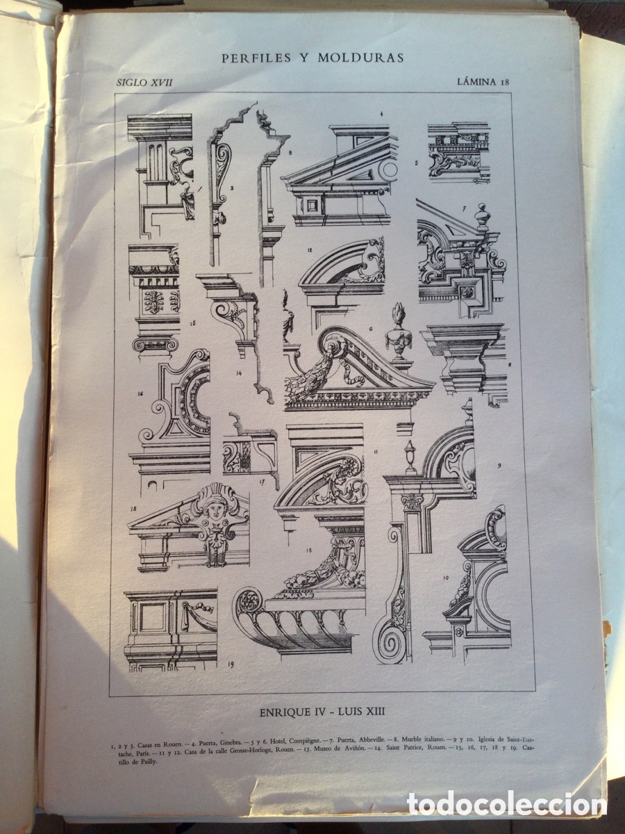 Libros de segunda mano: Perfiles y molduras 1954 - Foto 24