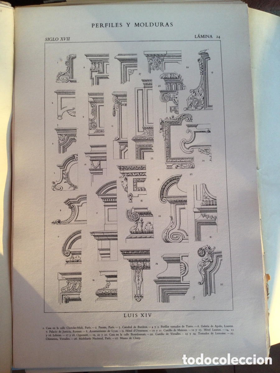 Libros de segunda mano: Perfiles y molduras 1954 - Foto 30