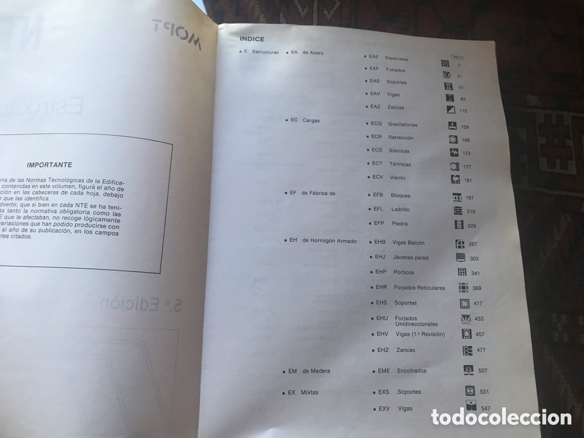Libros de segunda mano: NTE. Estructuras E. Dise&ntilde;o, c&aacute;lculo&hellip; - Foto 2
