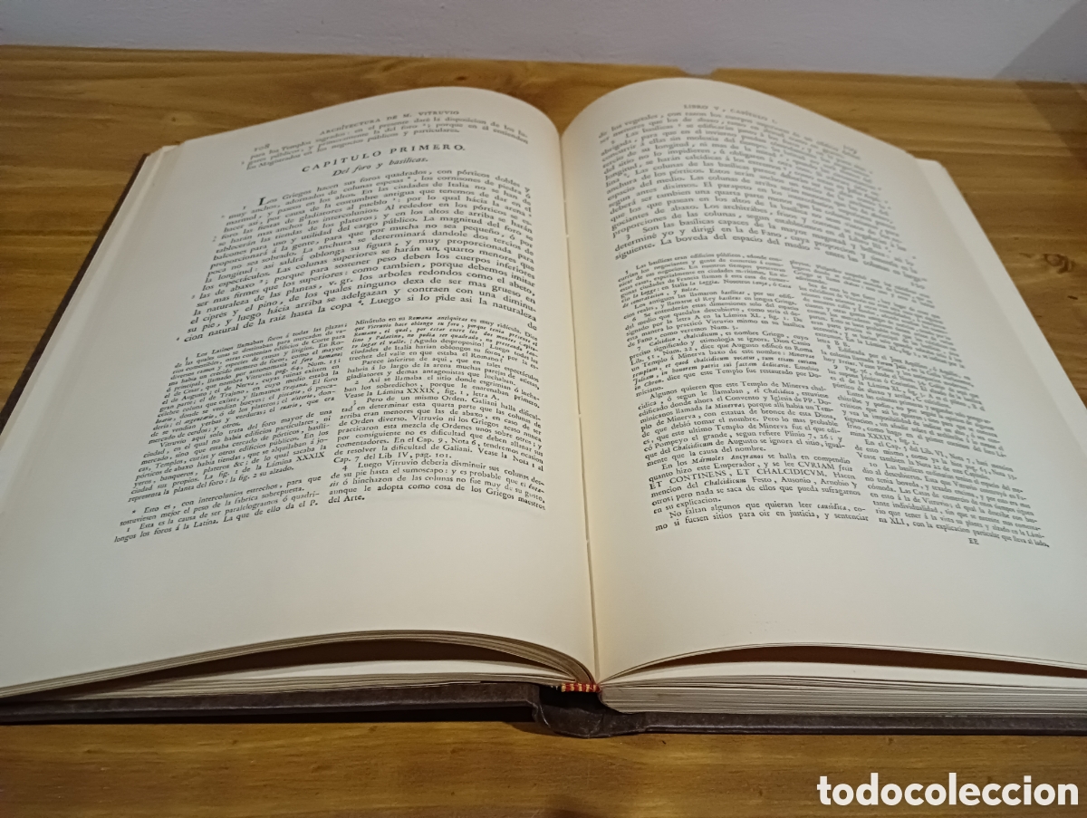 Libros de segunda mano: Vitruvio. Architectura - Foto 8