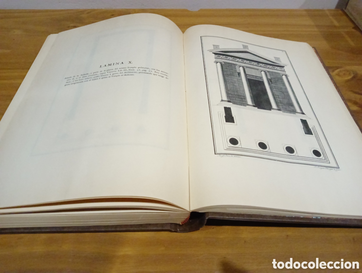 Libros de segunda mano: Vitruvio. Architectura - Foto 10