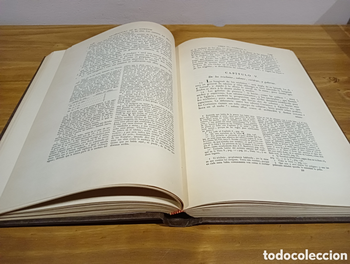 Libros de segunda mano: Vitruvio. Architectura - Foto 11