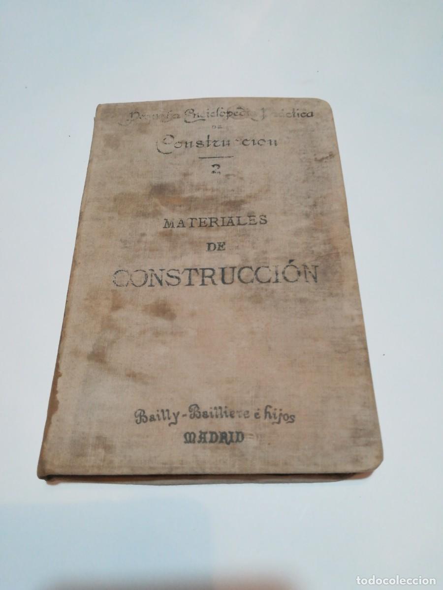 Libros de segunda mano: Materiales de Construcci&oacute;n, A. Barr&eacute;, Ed. Bailly-Bailliere e hijos - Foto 1