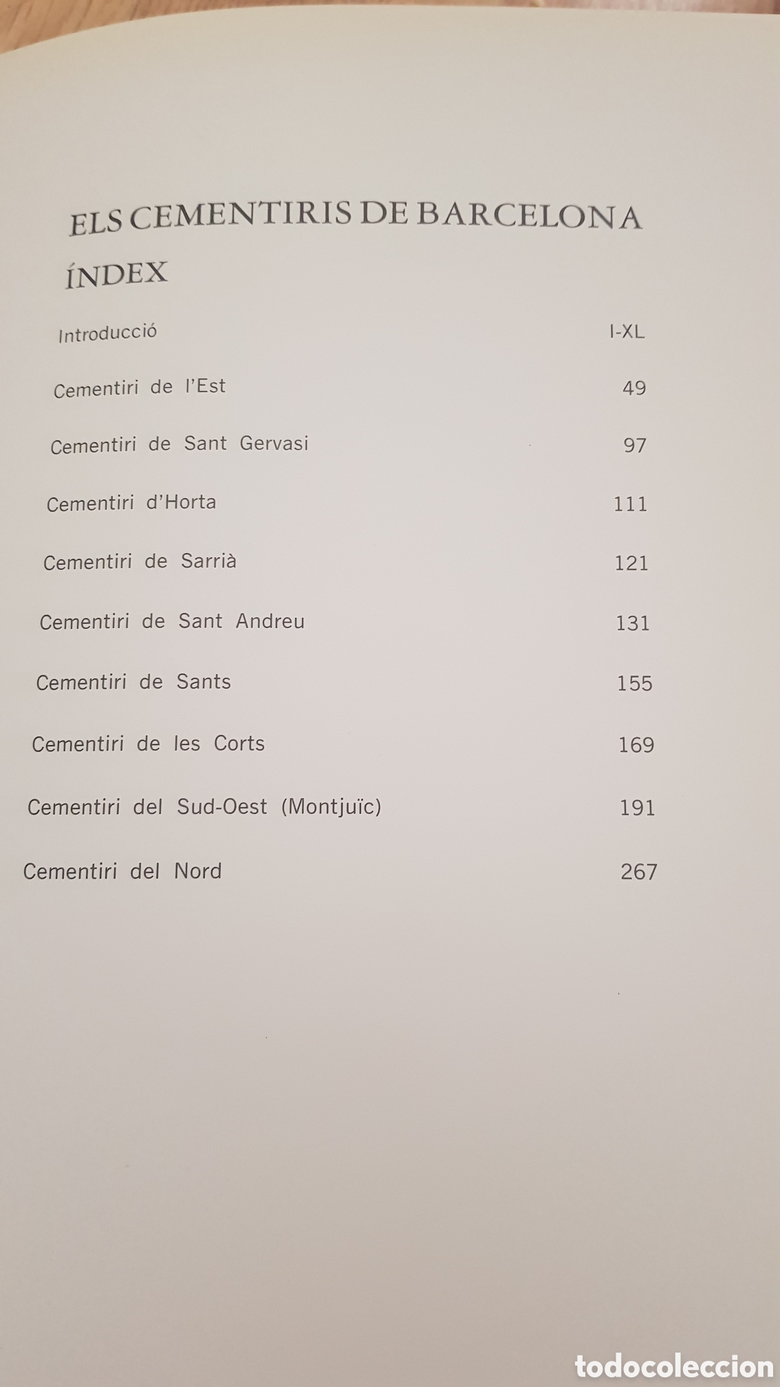 Libros de segunda mano: Els cementiris de Barcelona - Foto 6