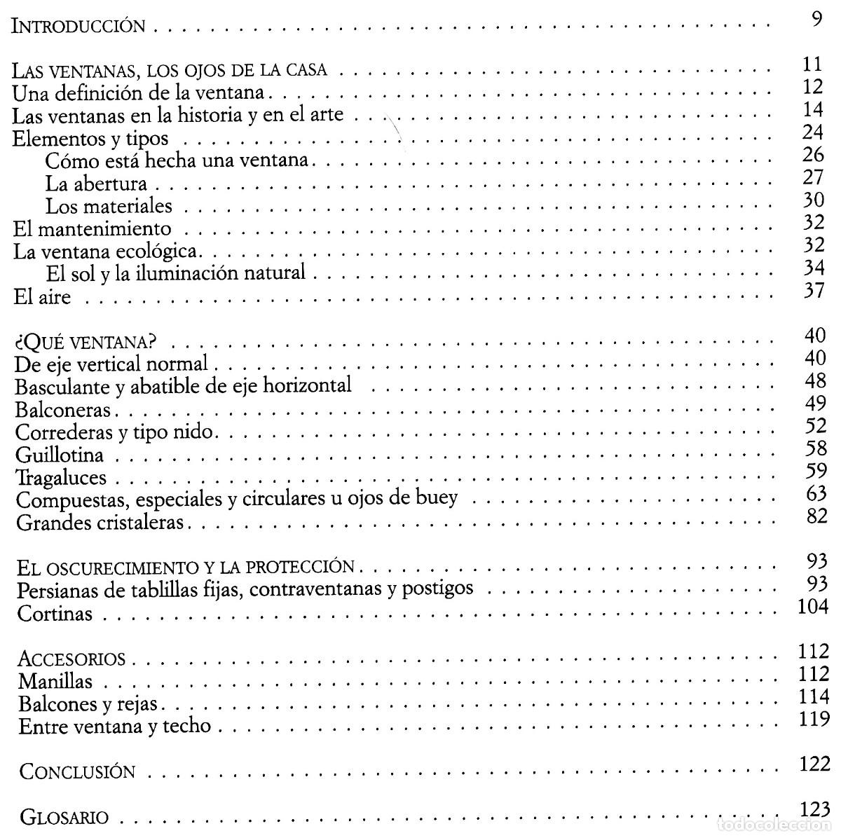 Libros de segunda mano: CONSEJOS Y PROYECTOS DEL ARQUITECTO PARA LAS VENTANAS. - Foto 10
