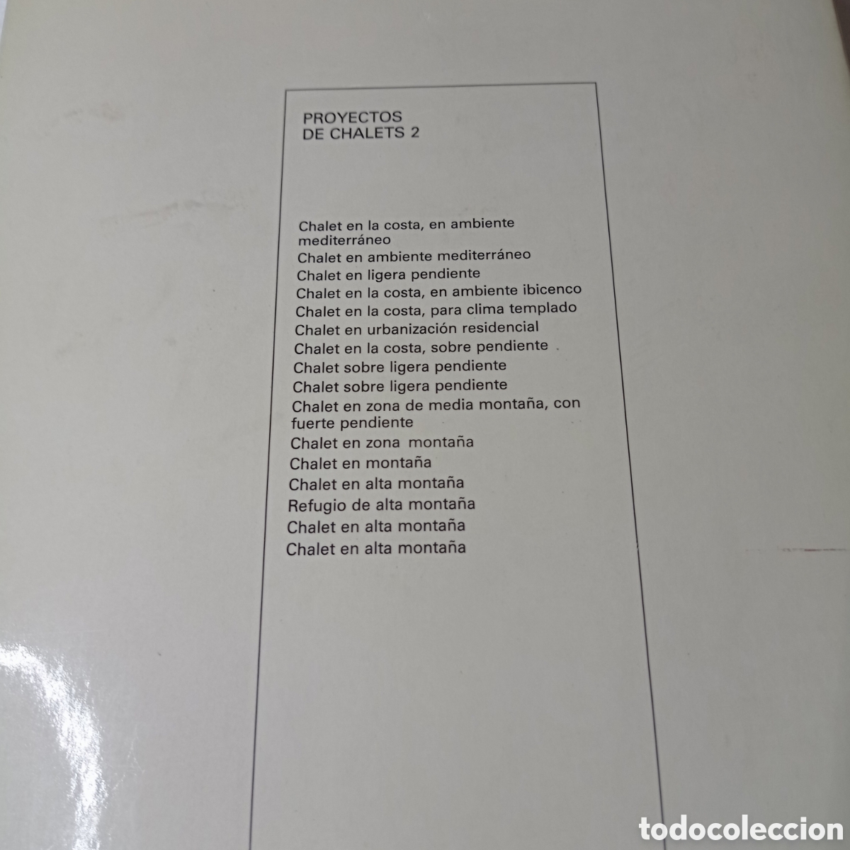 Libros de segunda mano: ARQUITECTURA,PROYECTOS DE CHALETS,GRAN FORMATO,CEAC - Foto 7