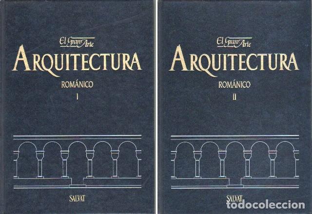 Libros de segunda mano: EL GRAN ARTE EN LA ARQUITECTURA VOLUMEN 11 Y 12 ROMANICO I Y II - A-AT-1181