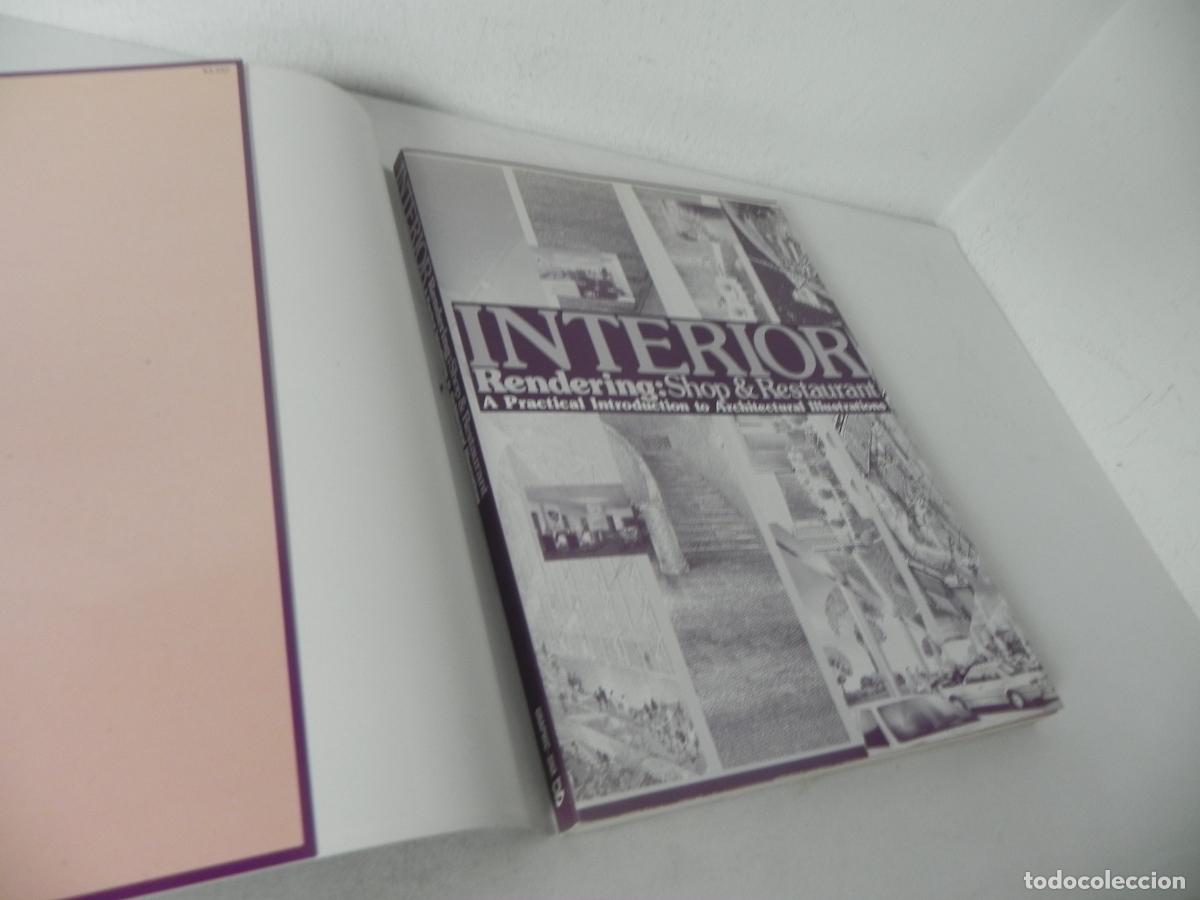 Libros de segunda mano: INTERIOR RENDERRING: SHOP & RESTAURANT(A PRACTICAL INTRODUCTION TO ARCHITETURAL ILLUSTRATIONS) 1990 - Foto 3