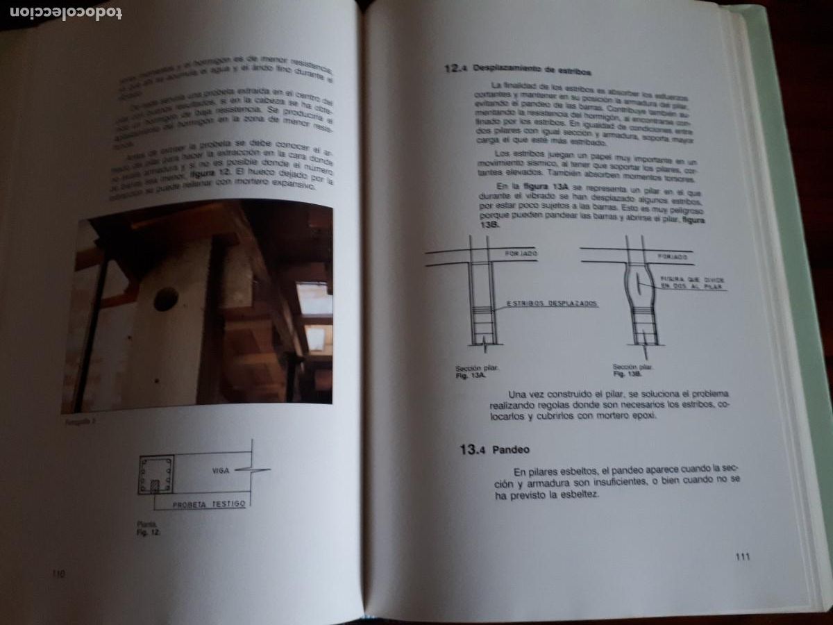Libros de segunda mano: PREVENCION Y SOLUCIONES EN PATOLOGIA ESTRUCTURAL DE LA EDIFICACION.-M.MU&Ntilde;OZ HIDALGO. - Foto 4