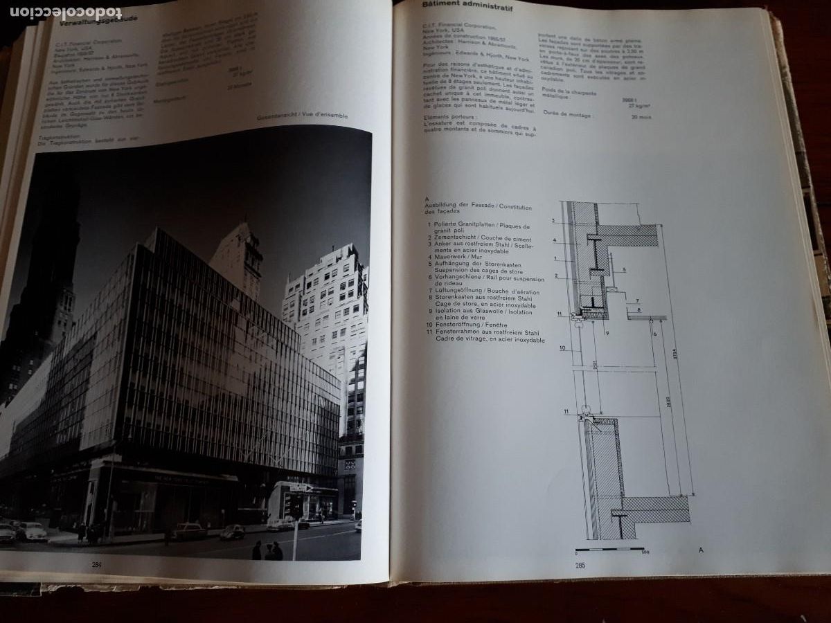 Libros de segunda mano: Edificio en Stahl 2. Construire en acier 2.-VV.AA. - Foto 6