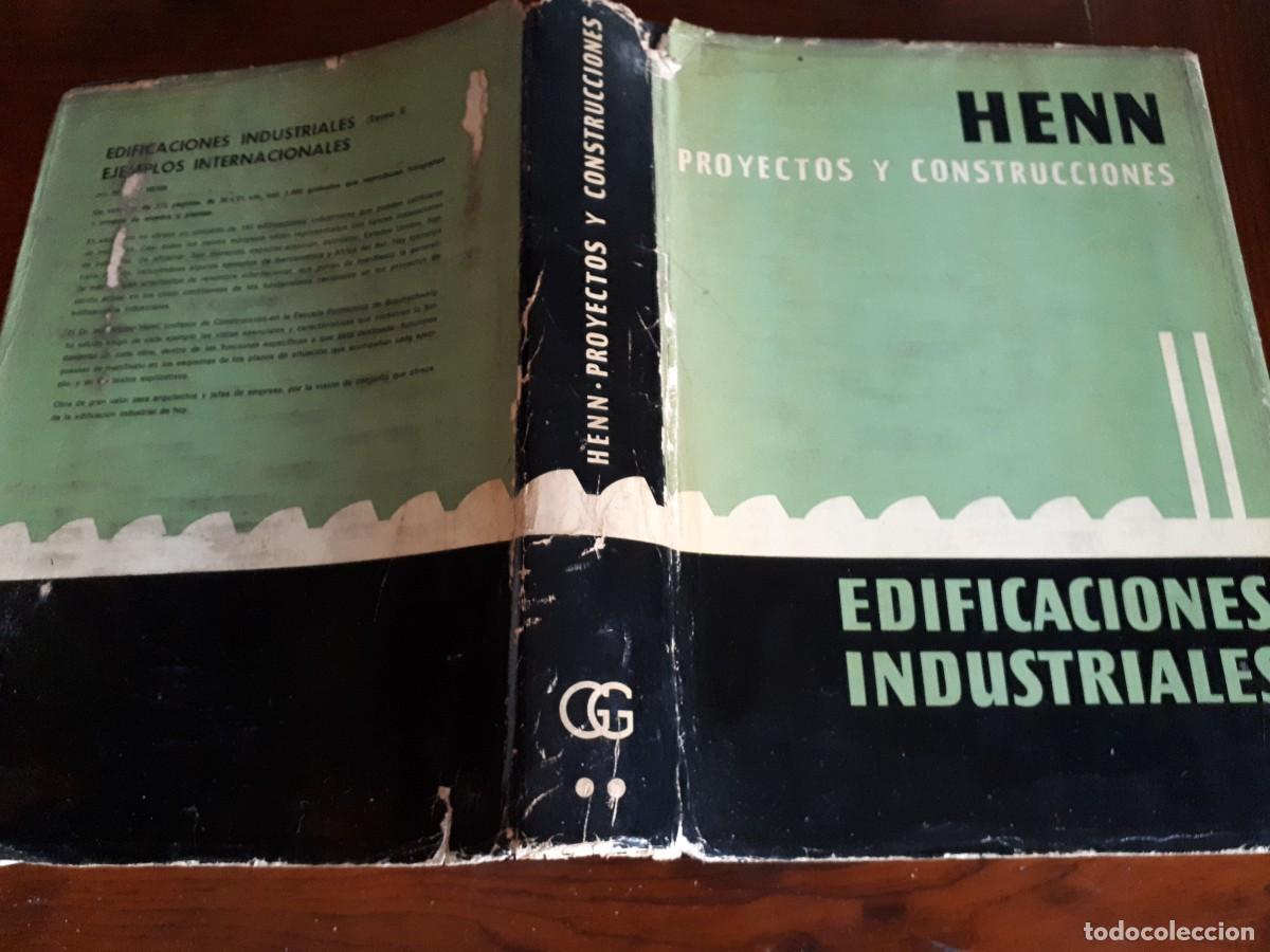 Libros de segunda mano: PROYECTOS Y CONSTRUCCIONES, EDIFICACIONES INDUSTRIALES. -W. HENN. - Foto 2