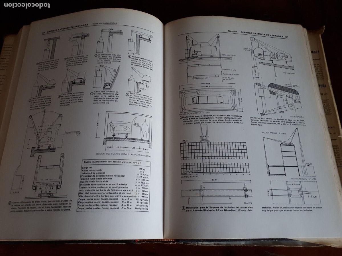 Libros de segunda mano: PROYECTOS Y CONSTRUCCIONES, EDIFICACIONES INDUSTRIALES. -W. HENN. - Foto 5