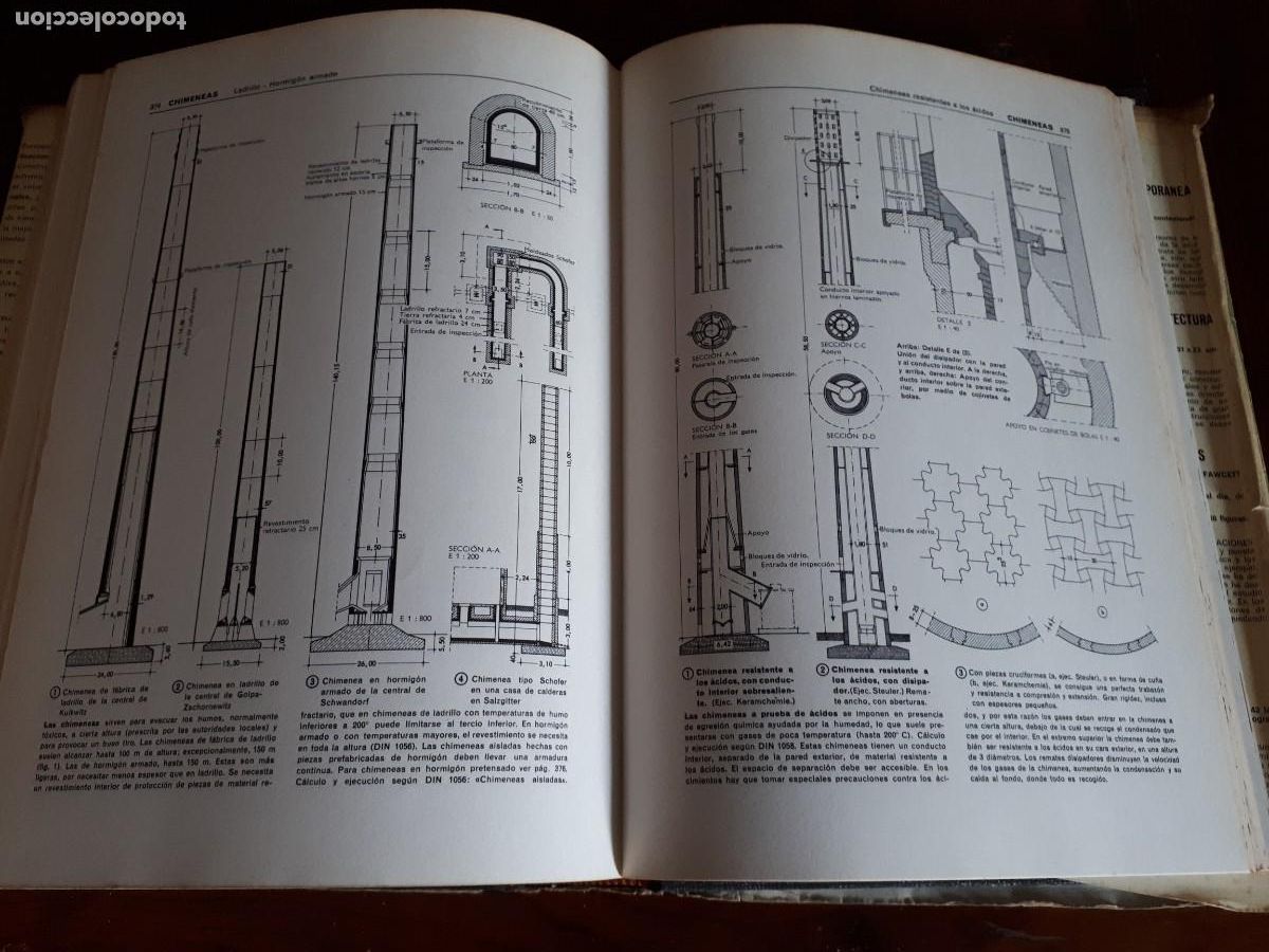 Libros de segunda mano: PROYECTOS Y CONSTRUCCIONES, EDIFICACIONES INDUSTRIALES. -W. HENN. - Foto 6