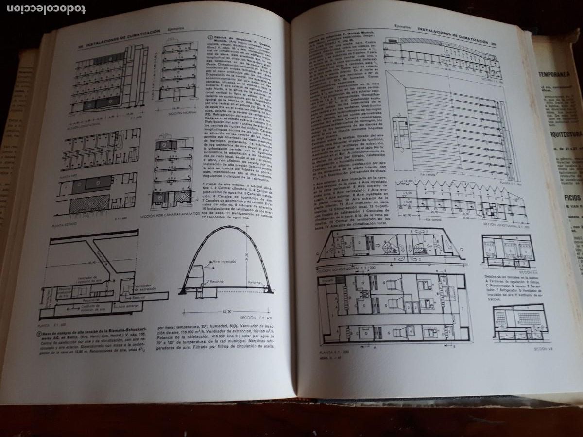Libros de segunda mano: PROYECTOS Y CONSTRUCCIONES, EDIFICACIONES INDUSTRIALES. -W. HENN. - Foto 7