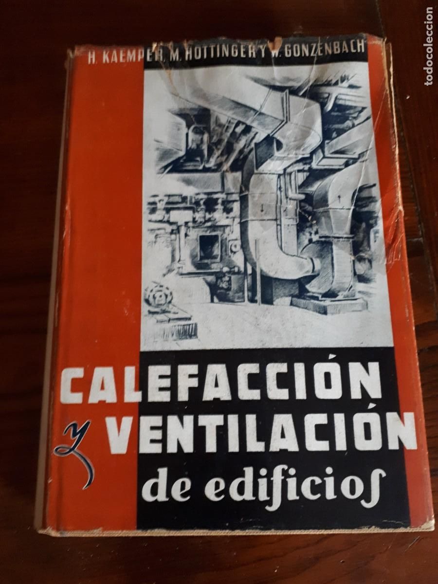 Libros de segunda mano: TRATADO DE CALEFACCI&Oacute;N Y VENTILACI&Oacute;N DE EDIFICIOS.-VV.AA. - Foto 1