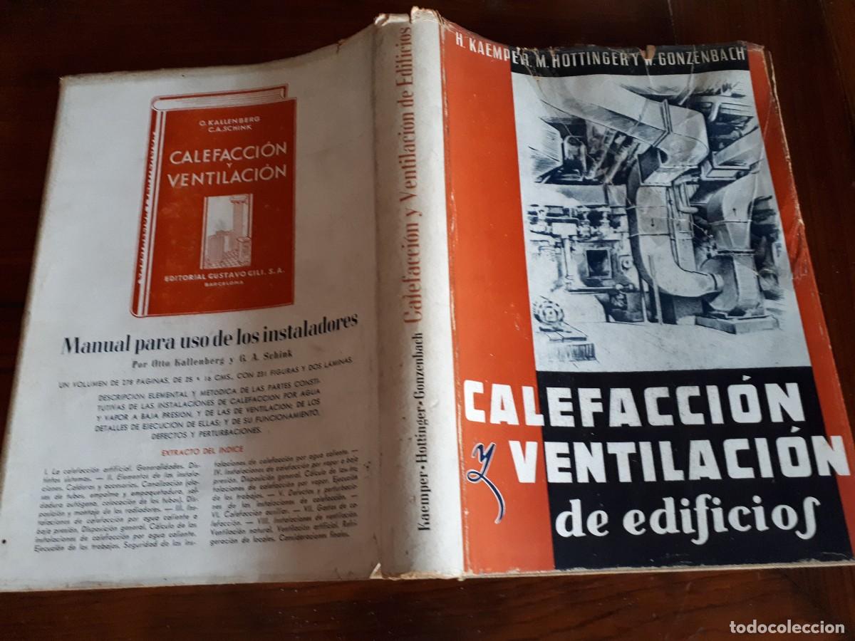 Libros de segunda mano: TRATADO DE CALEFACCI&Oacute;N Y VENTILACI&Oacute;N DE EDIFICIOS.-VV.AA. - Foto 2